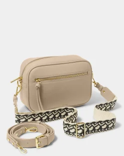 Katie Loxton Hallie Crossbody Bag Light Taupe Online