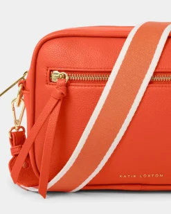 Katie Loxton Hallie Crossbody Bag Deep Orange