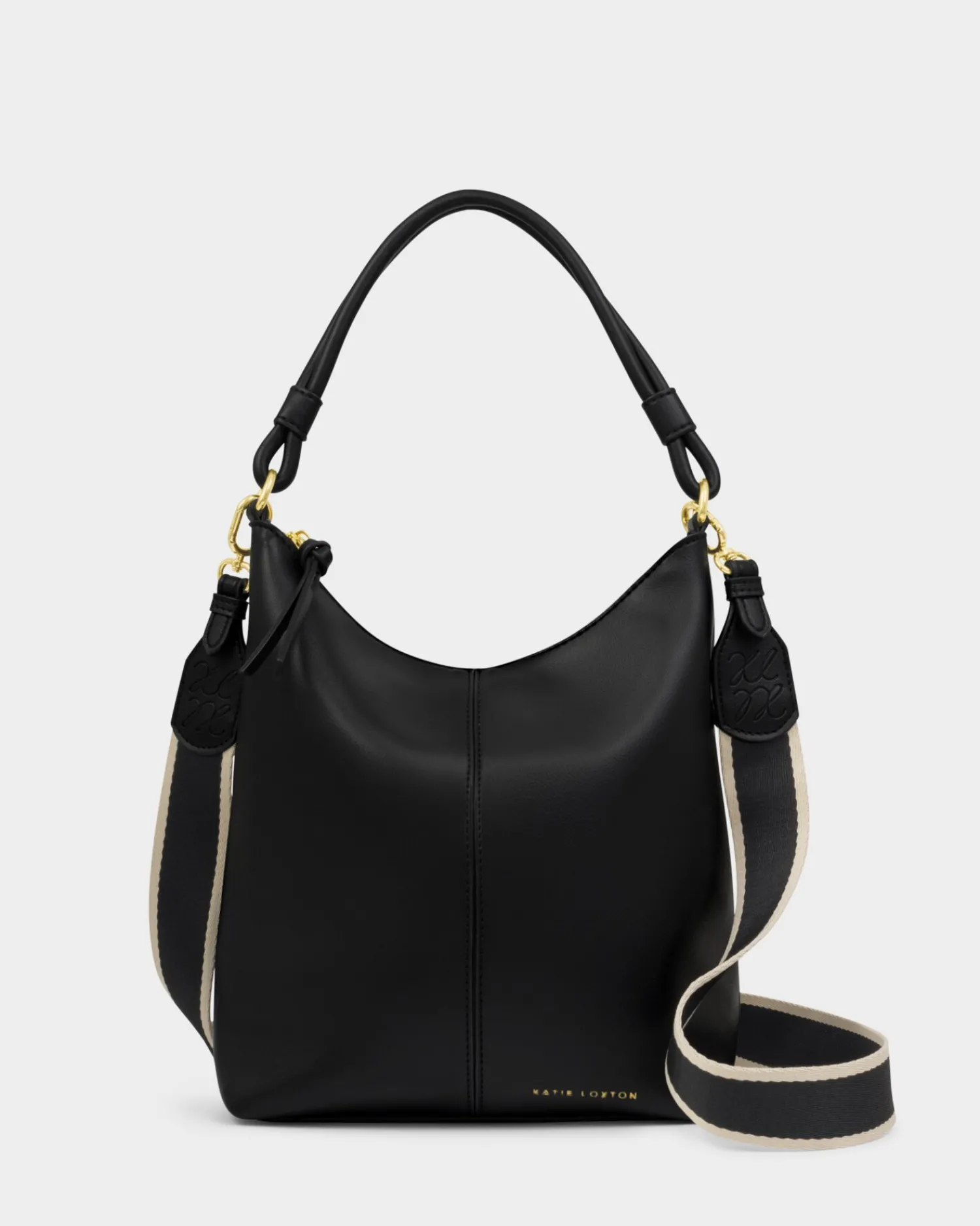 Katie Loxton Hallie Satchel Bag Black Discount