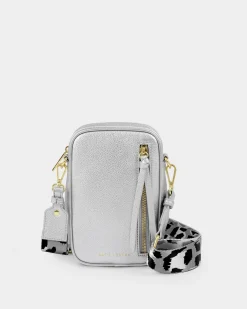 Katie Loxton Hallie Small Crossbody Bag Silver Sale