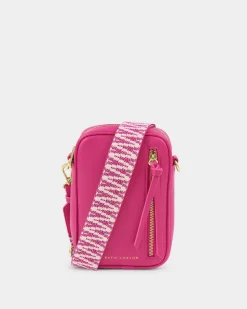 Katie Loxton Hallie Small Crossbody Bag Fuchsia Sale
