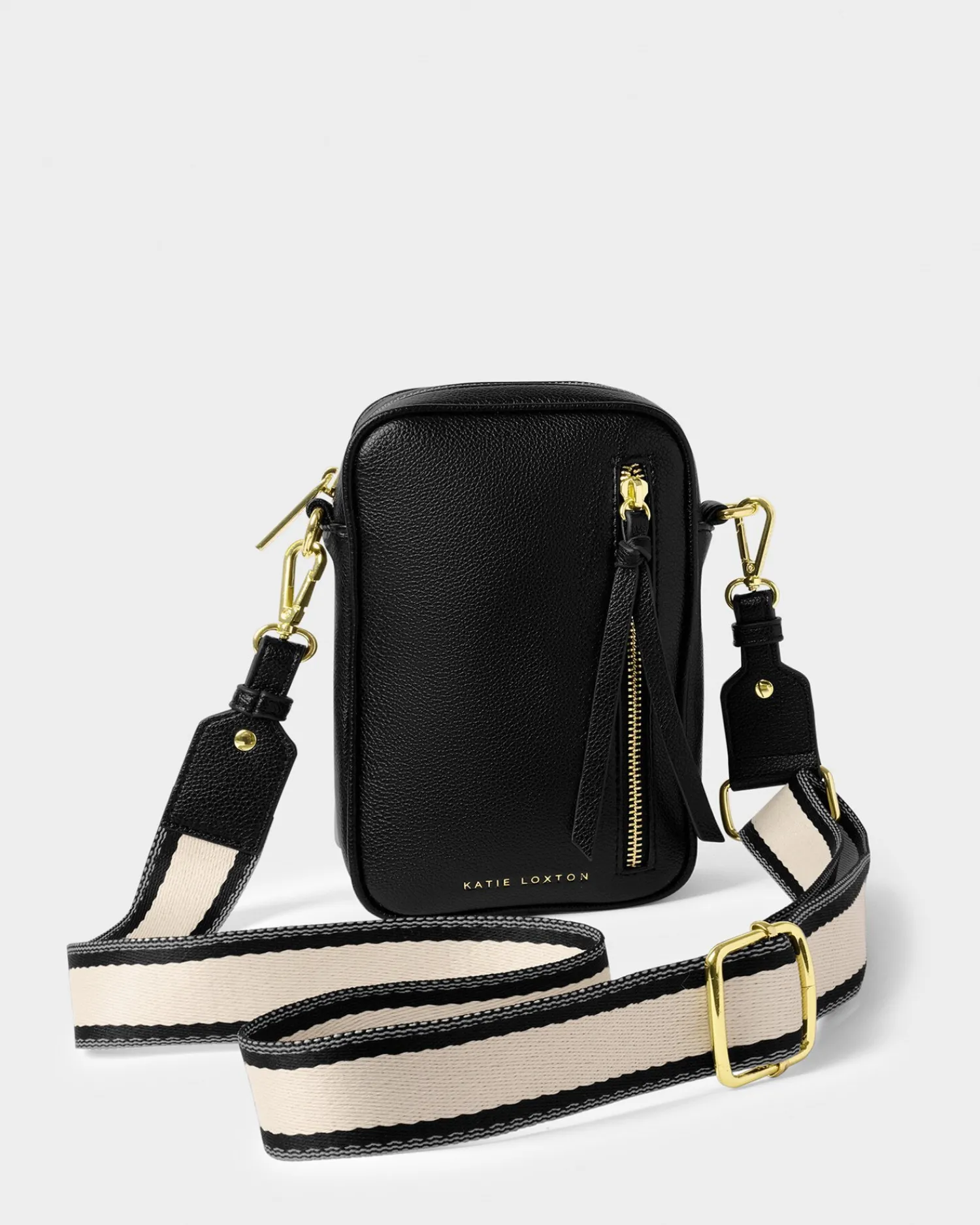 Katie Loxton Hallie Small Crossbody Bag Black Discount