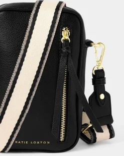 Katie Loxton Hallie Small Crossbody Bag Black Discount