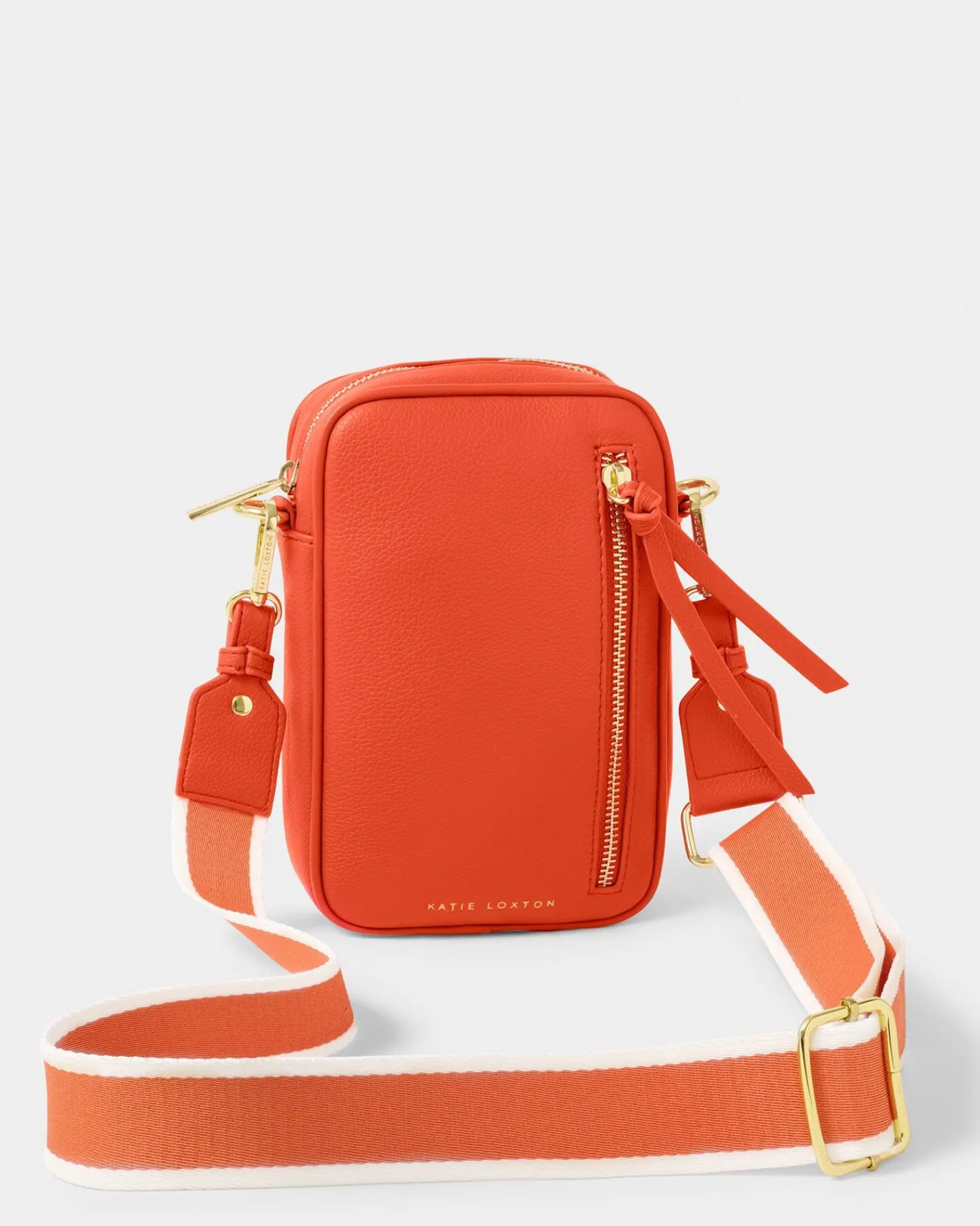 Katie Loxton Hallie Small Crossbody Bag Deep Orange Online