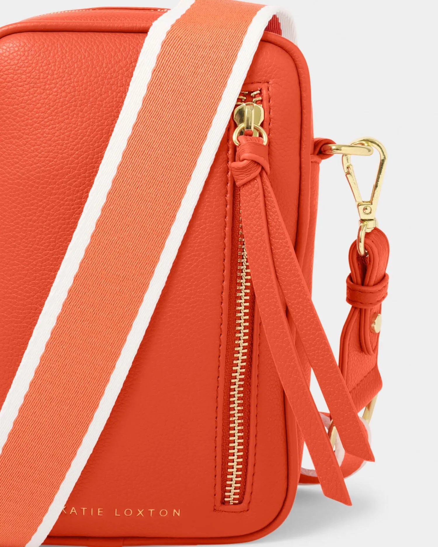 Katie Loxton Hallie Small Crossbody Bag Deep Orange Online