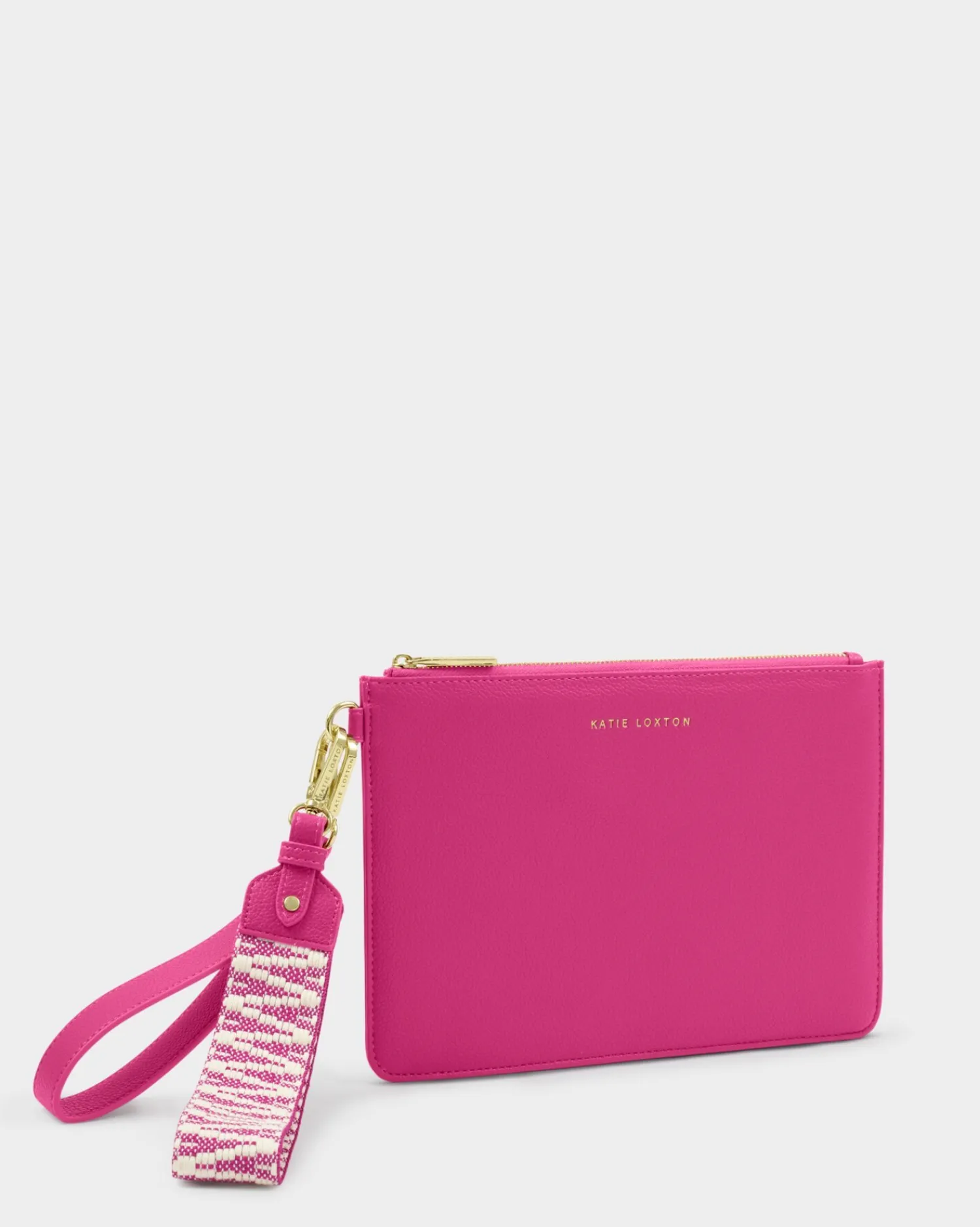 Katie Loxton Hallie Wristlet Pouch Fuchsia Online