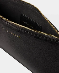 Katie Loxton Hallie Wristlet Pouch Black Hot