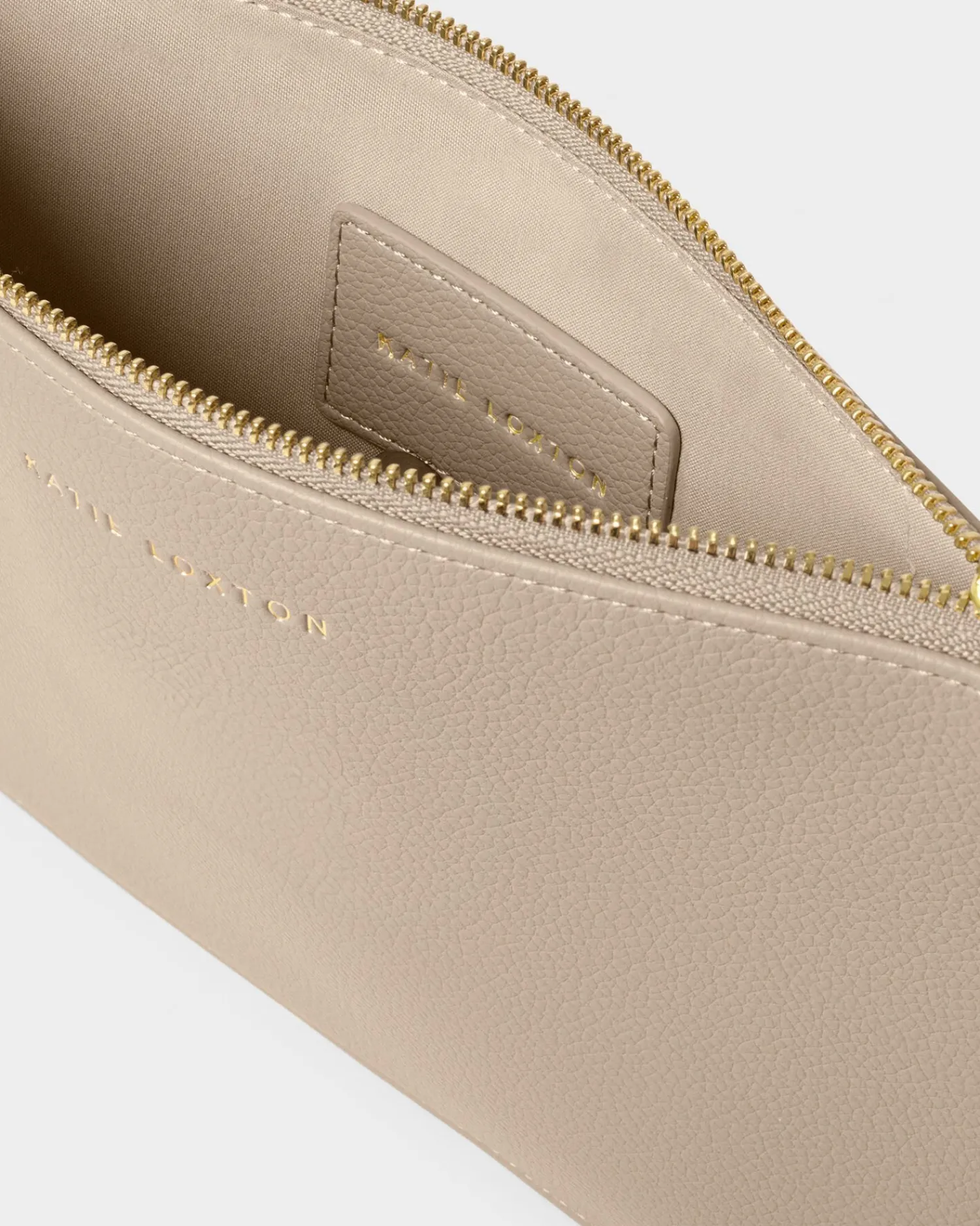 Katie Loxton Hallie Wristlet Pouch Light Taupe Best