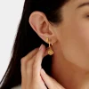 Katie Loxton Happiness' Waterproof Gold Antique Coin Hoop Earrings Best
