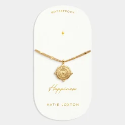 Katie Loxton Happiness' Waterproof Gold Antique Coin Bracelet Sale