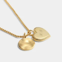 Katie Loxton ' Waterproof Gold Charm Bracelet Happy Birthday Discount