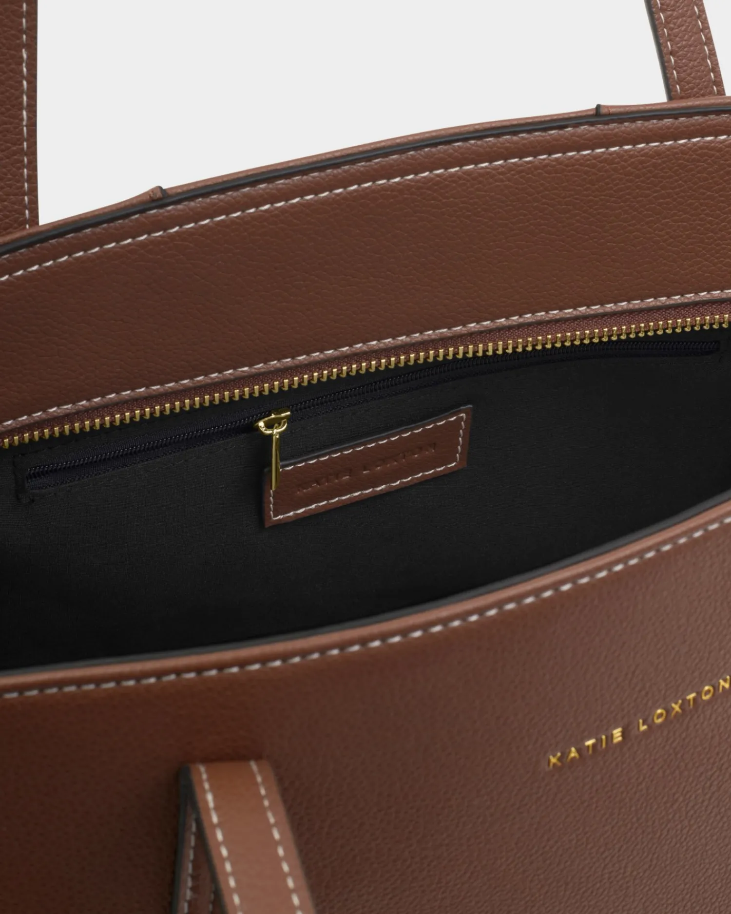 Katie Loxton Harlyn Work Tote Bag Chocolate Sale