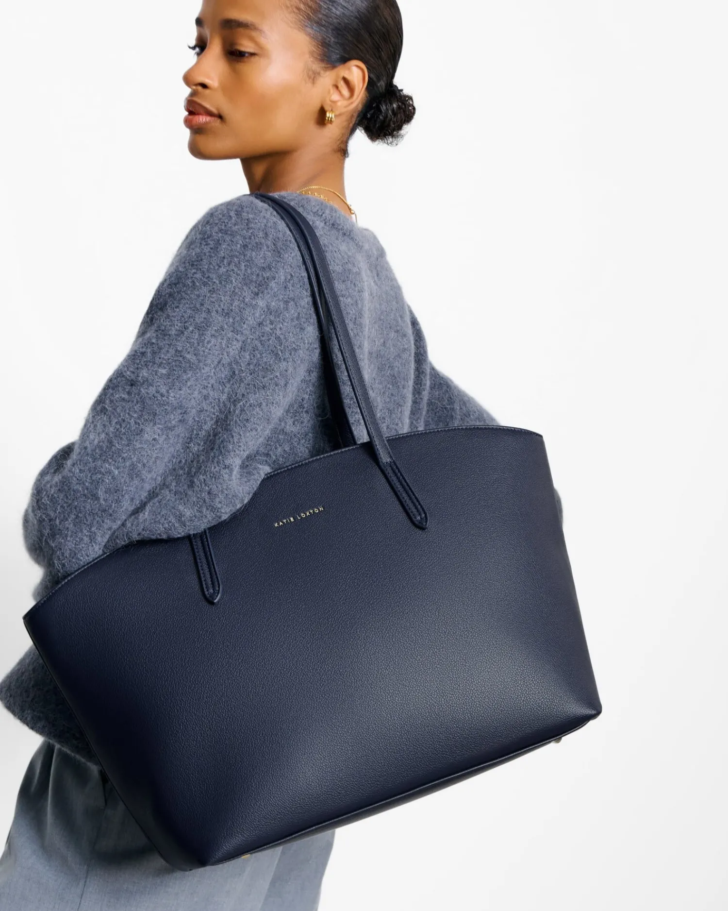 Katie Loxton Harlyn Work Tote Bag Navy Online