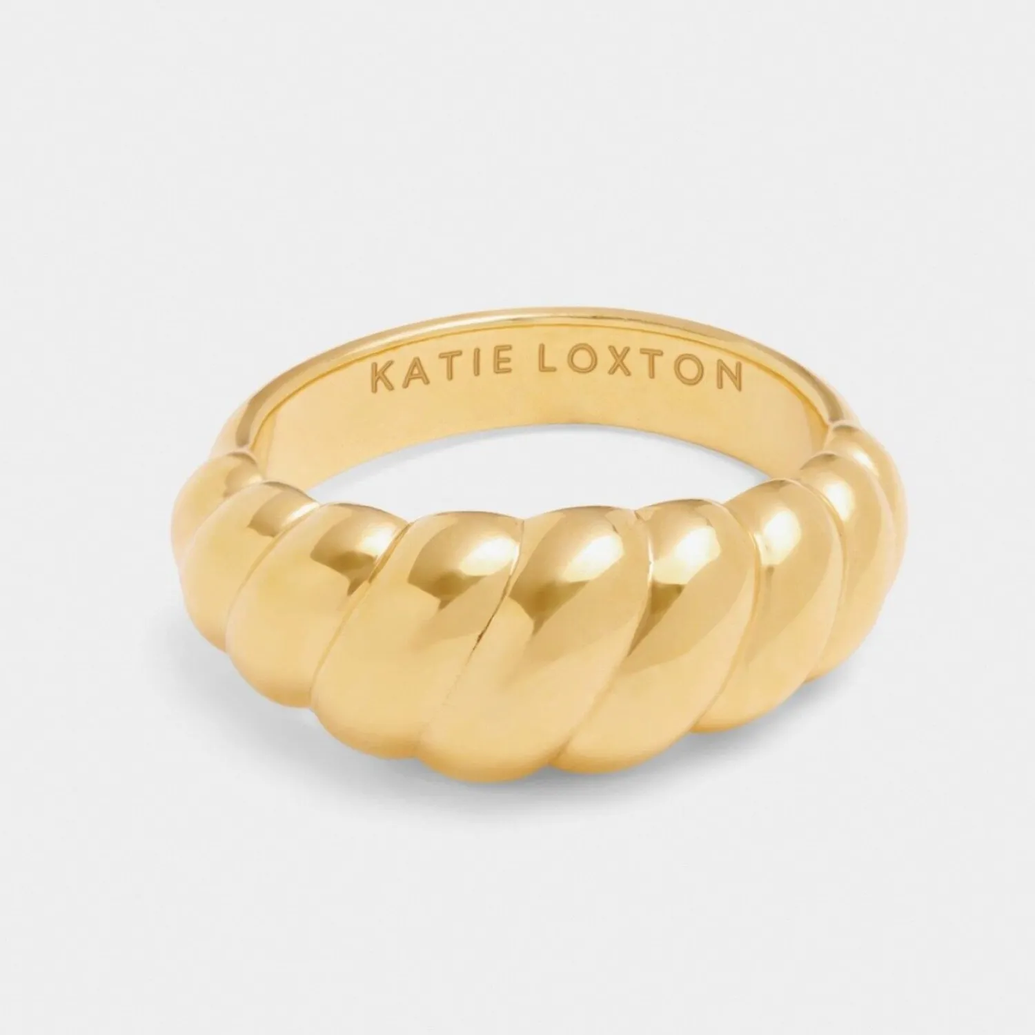 Katie Loxton Harper Twist Ring in Gold Sale