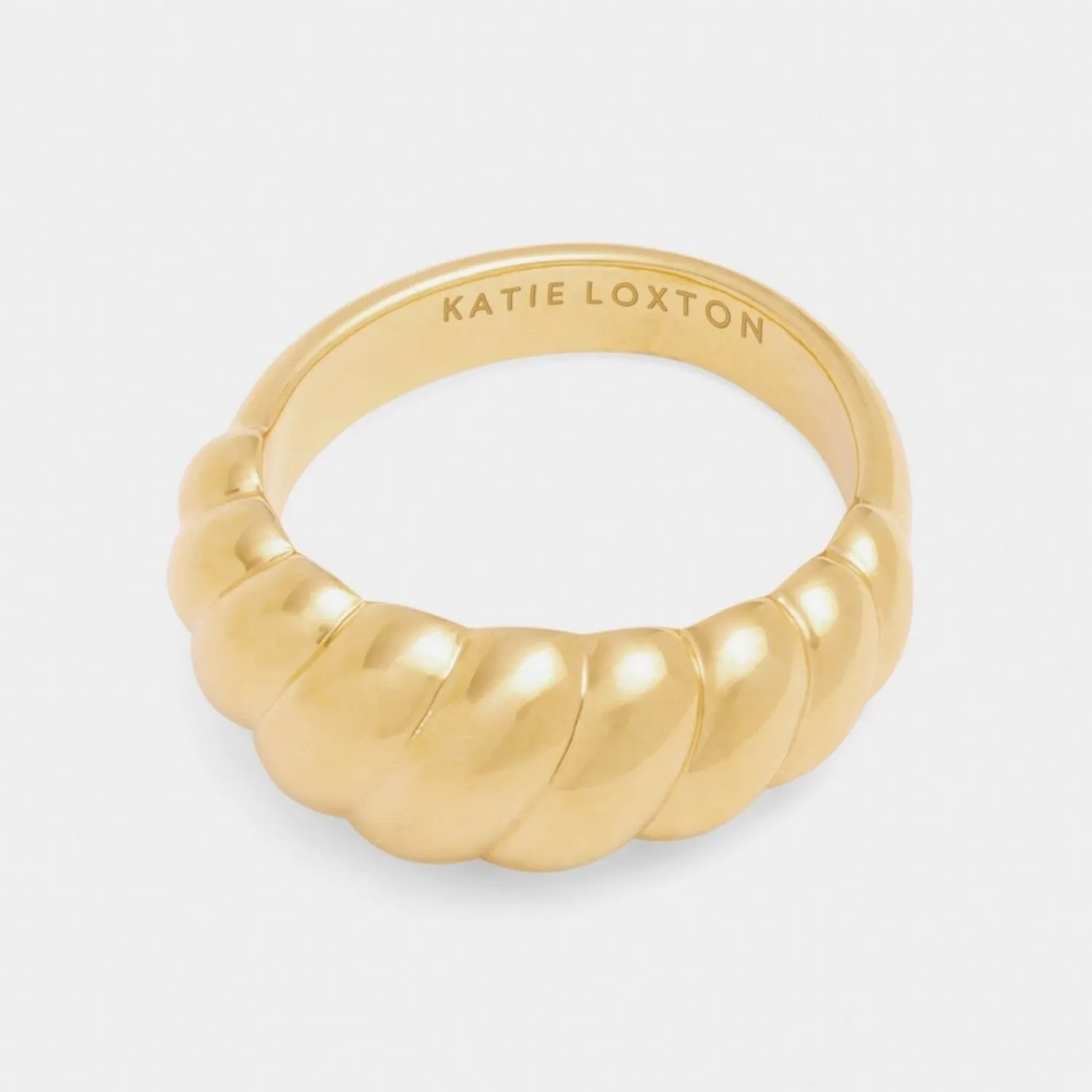 Katie Loxton Harper Twist Ring in Gold Sale