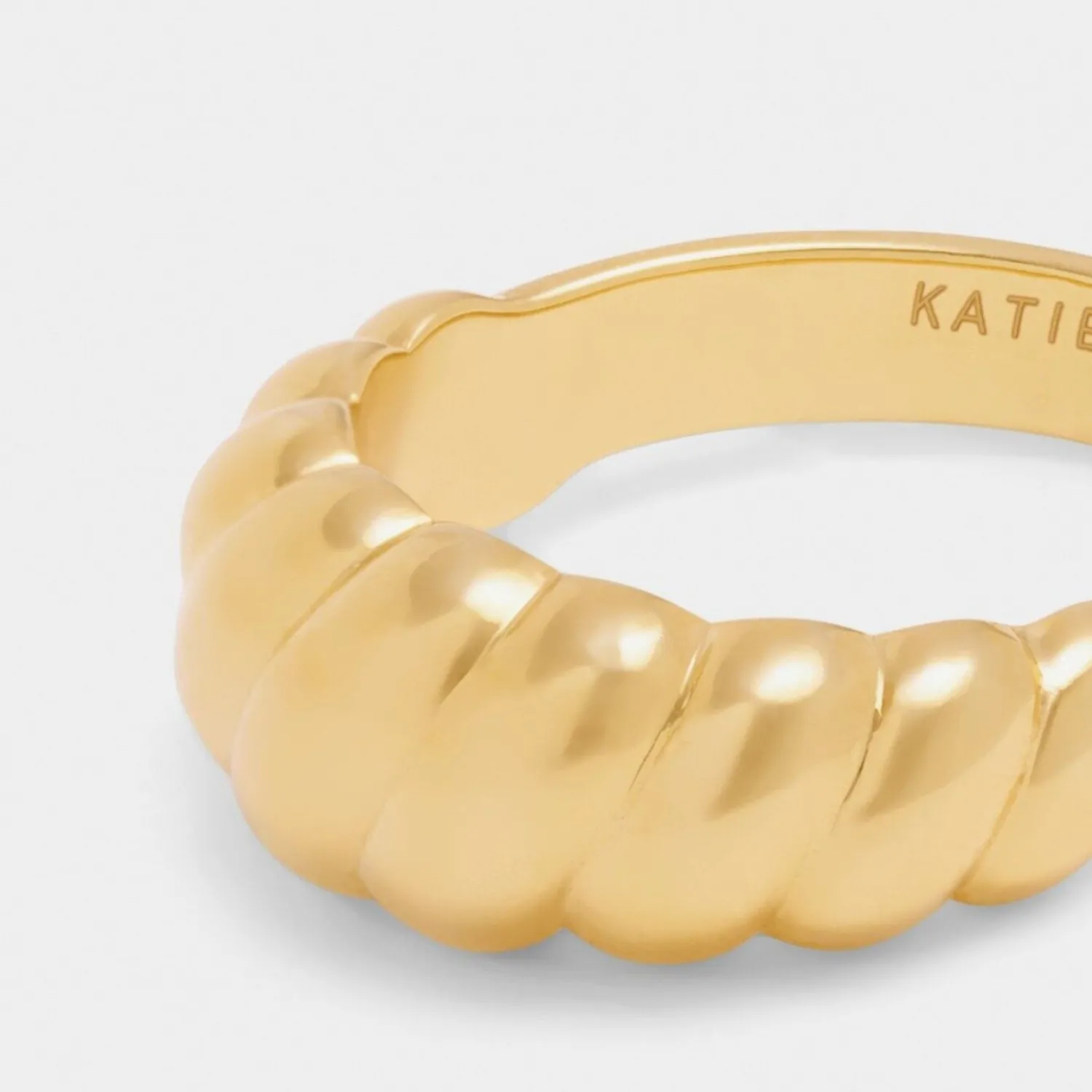 Katie Loxton Harper Twist Ring in Gold Sale