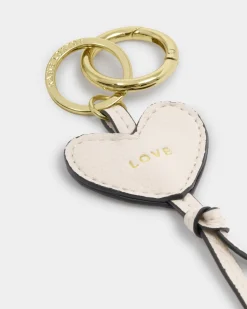 Katie Loxton Heart Bag Charm Keyring Love