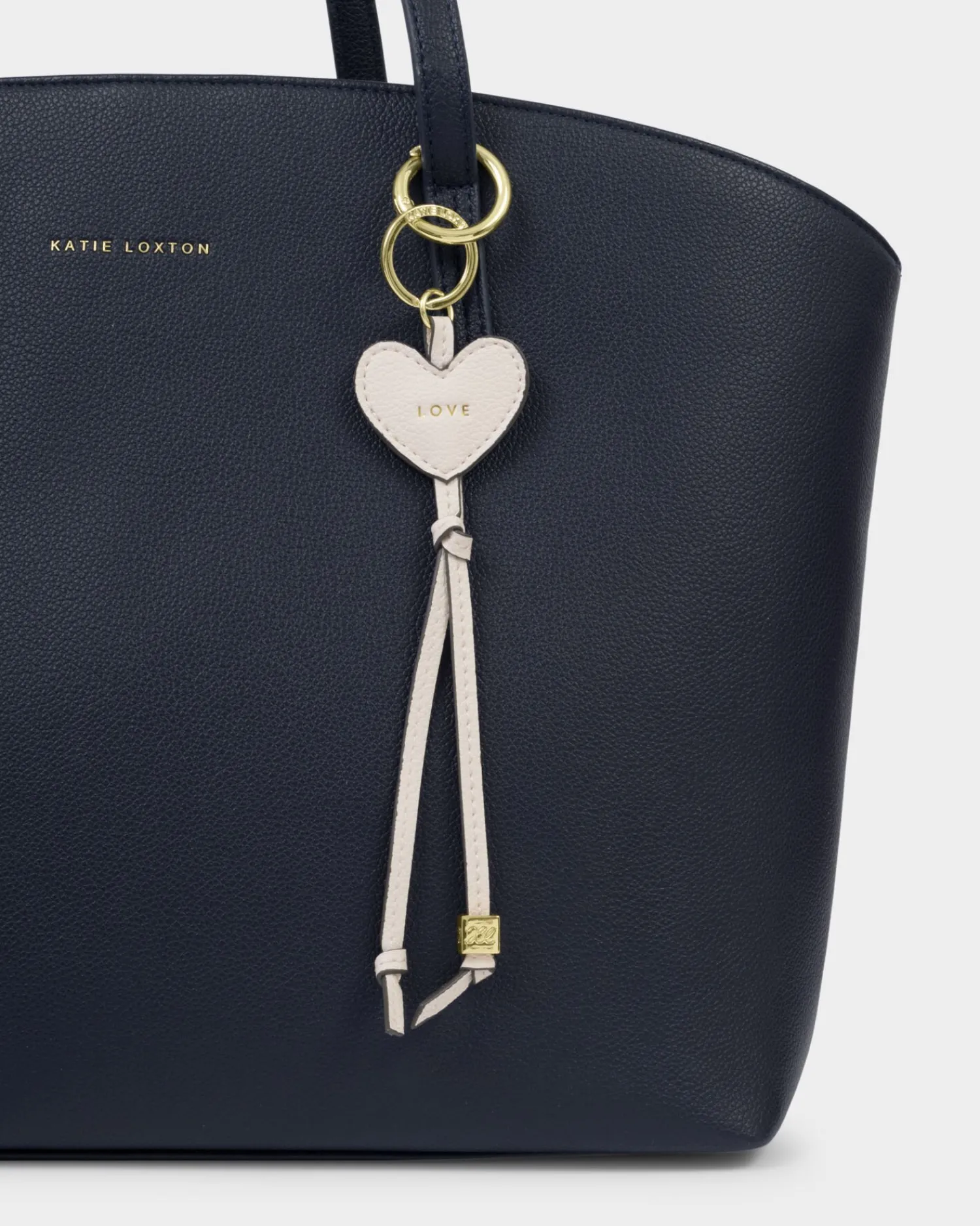 Katie Loxton Heart Bag Charm Keyring Love