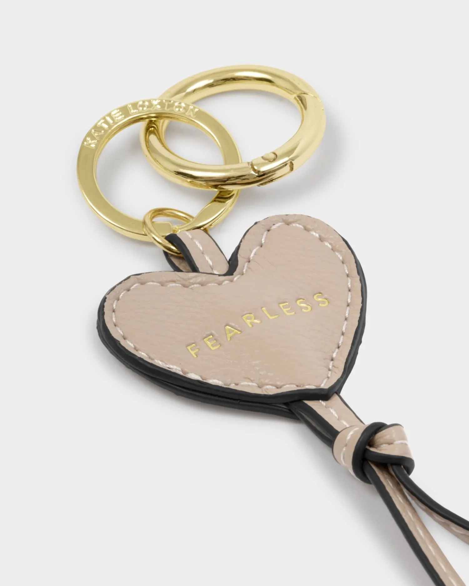 Katie Loxton Heart Bag Charm Keyring Fearless Sale