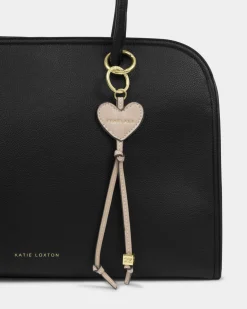 Katie Loxton Heart Bag Charm Keyring Fearless Sale