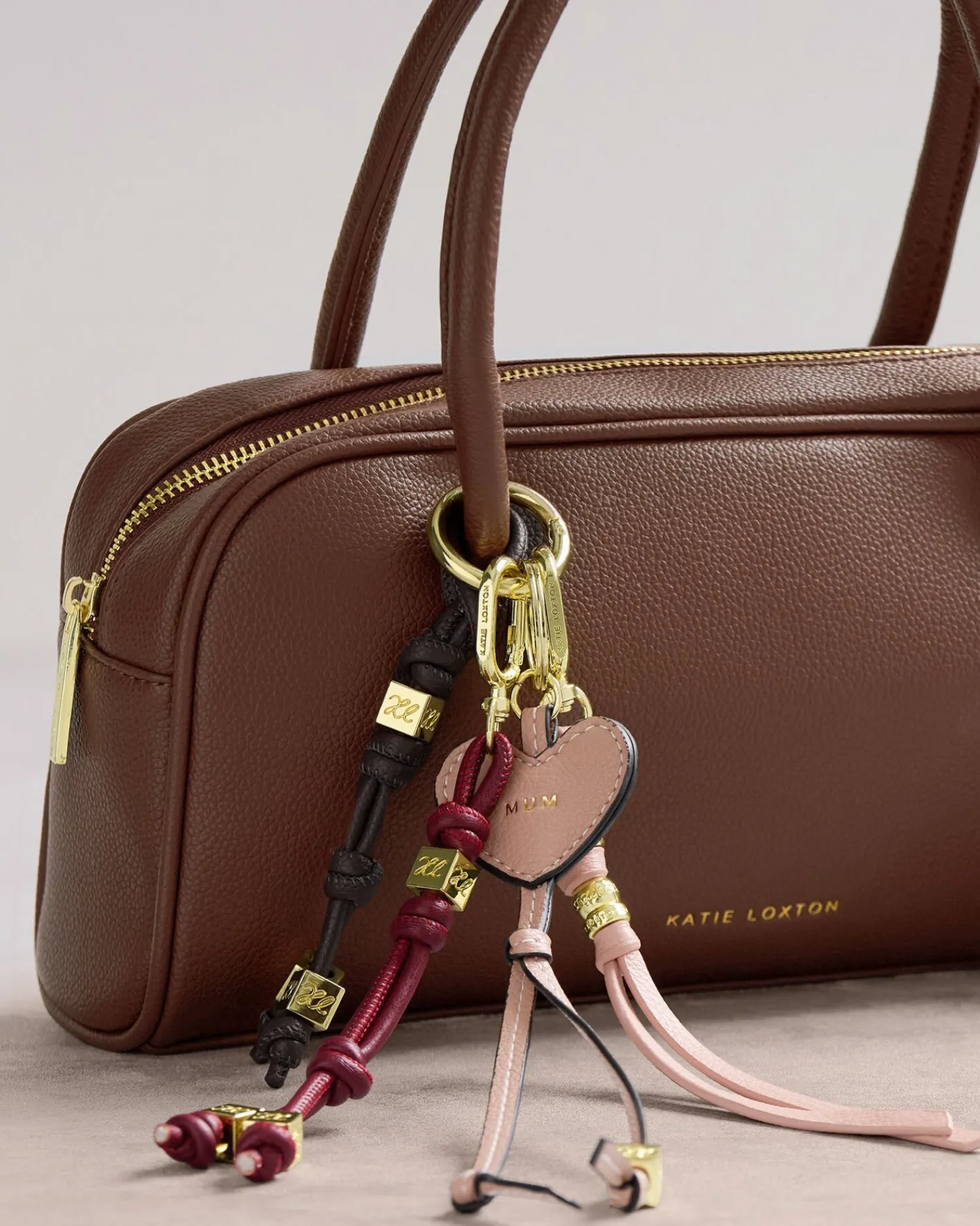 Katie Loxton Heart Bag Charm Keyring Mum Online
