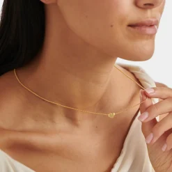 Katie Loxton Heart Of Gold Waterproof Charm Necklace Outlet