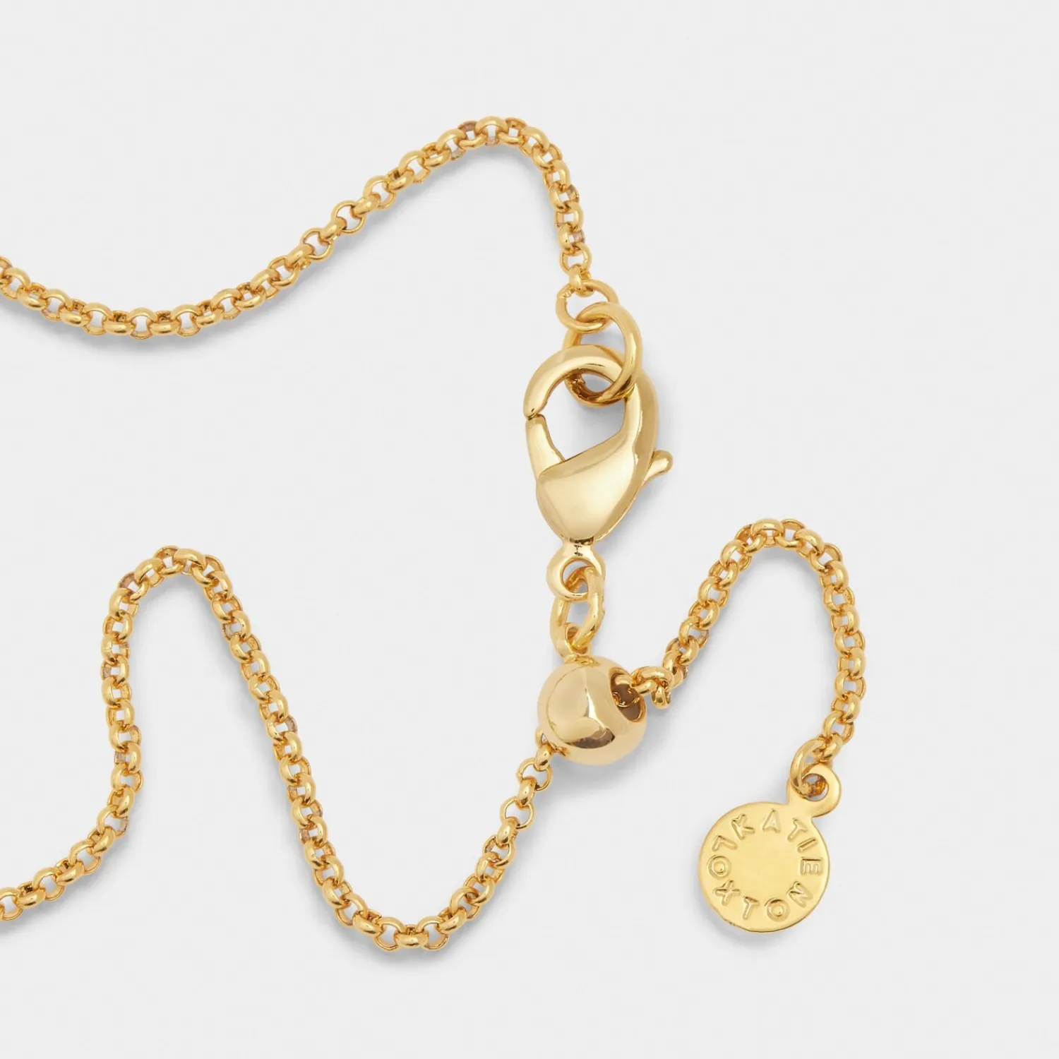Katie Loxton Infinity' Waterproof Gold Sentiment Bracelet Hot