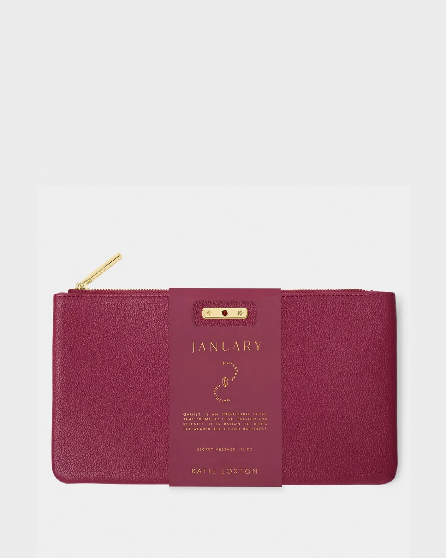Katie Loxton ' Birthstone Pouch January Clearance