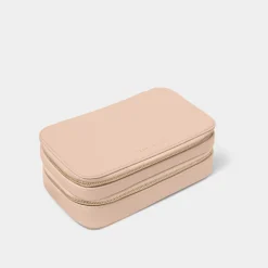 Katie Loxton Jewellery And Accessories Travel Case Nude Pink Discount