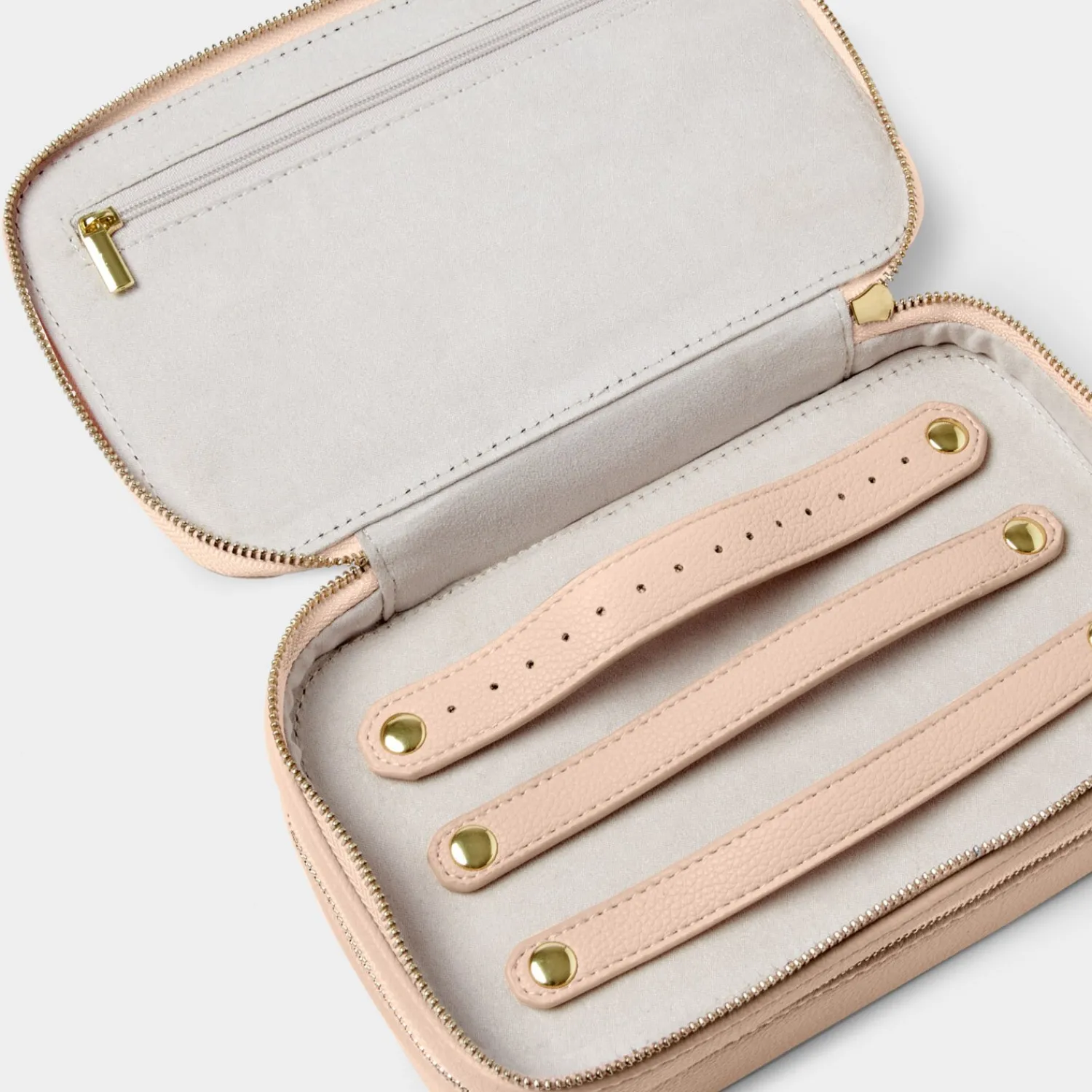 Katie Loxton Jewellery And Accessories Travel Case Nude Pink Discount