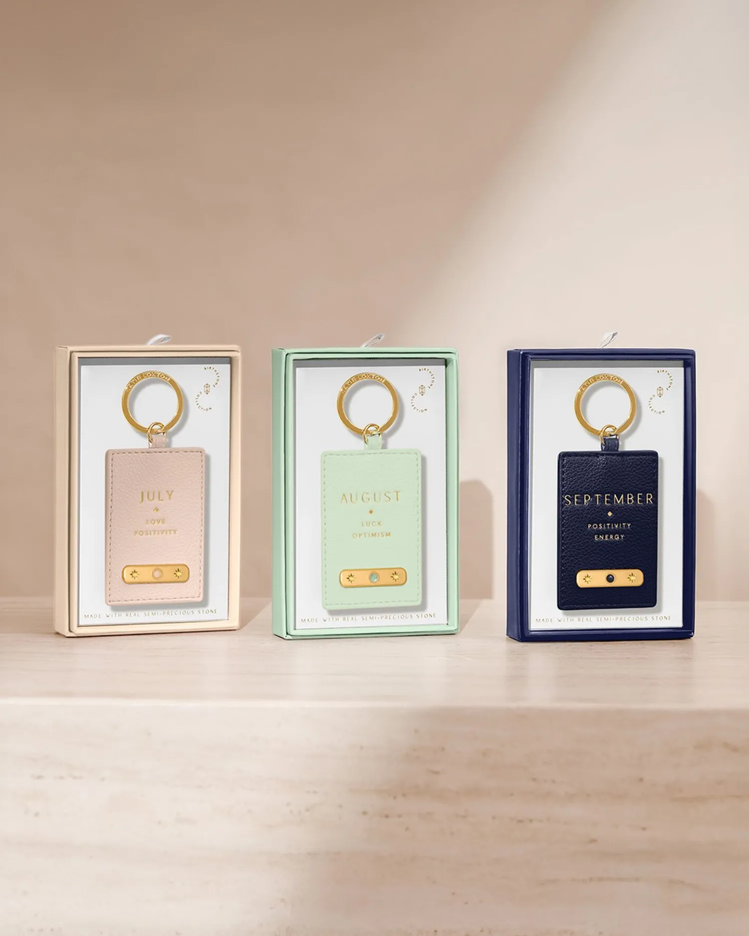 Katie Loxton ' Birthstone Keyring July Discount