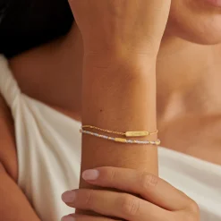 Katie Loxton ' Waterproof Gold Birthstone Bracelet June Outlet