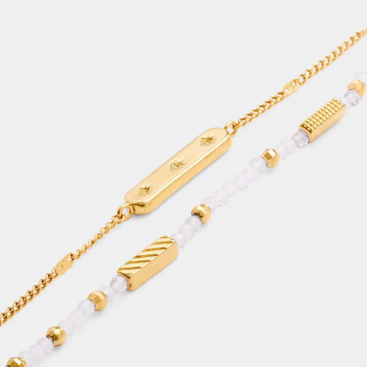 Katie Loxton ' Waterproof Gold Birthstone Bracelet June Outlet