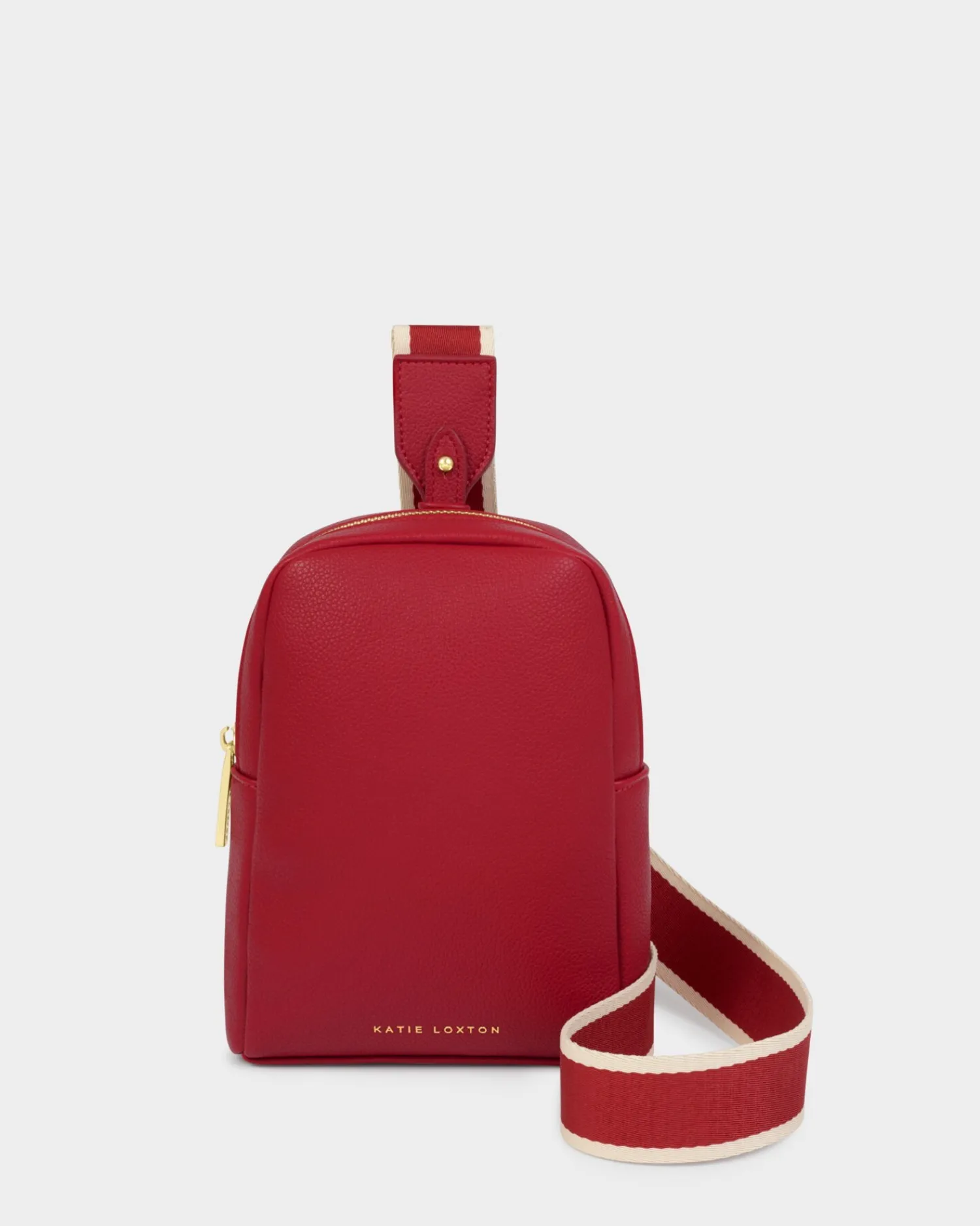 Katie Loxton Kaite Sling Bag Garnet Red Discount