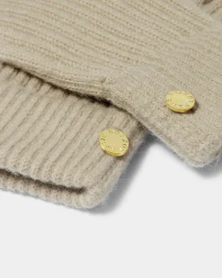Katie Loxton Knitted Gloves Light Sand