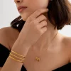 Katie Loxton Laia Waterproof Gold Bangle Sale