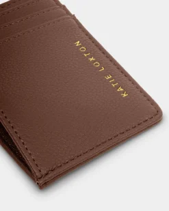 Katie Loxton Laila Card Holder Dark Chocolate Sale