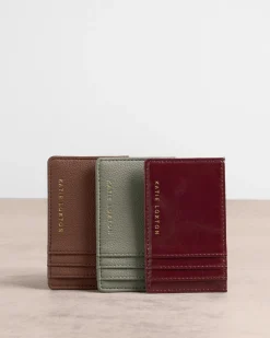 Katie Loxton Laila Card Holder Graphite Green Online