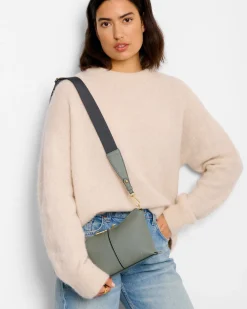 Katie Loxton Laila Crossbody Bag Graphite Green