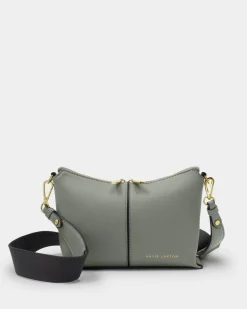 Katie Loxton Laila Crossbody Bag Graphite Green