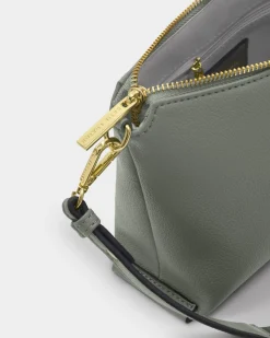 Katie Loxton Laila Crossbody Bag Graphite Green
