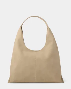 Katie Loxton Laila Suedette Shoulder Bag Light Taupe