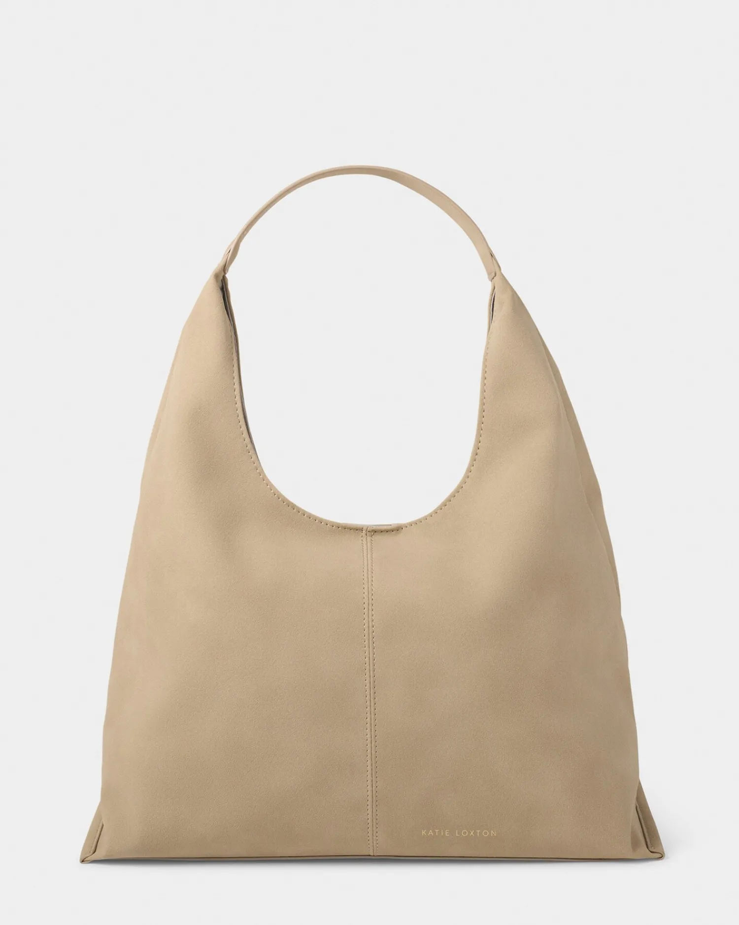 Katie Loxton Laila Suedette Shoulder Bag Light Taupe