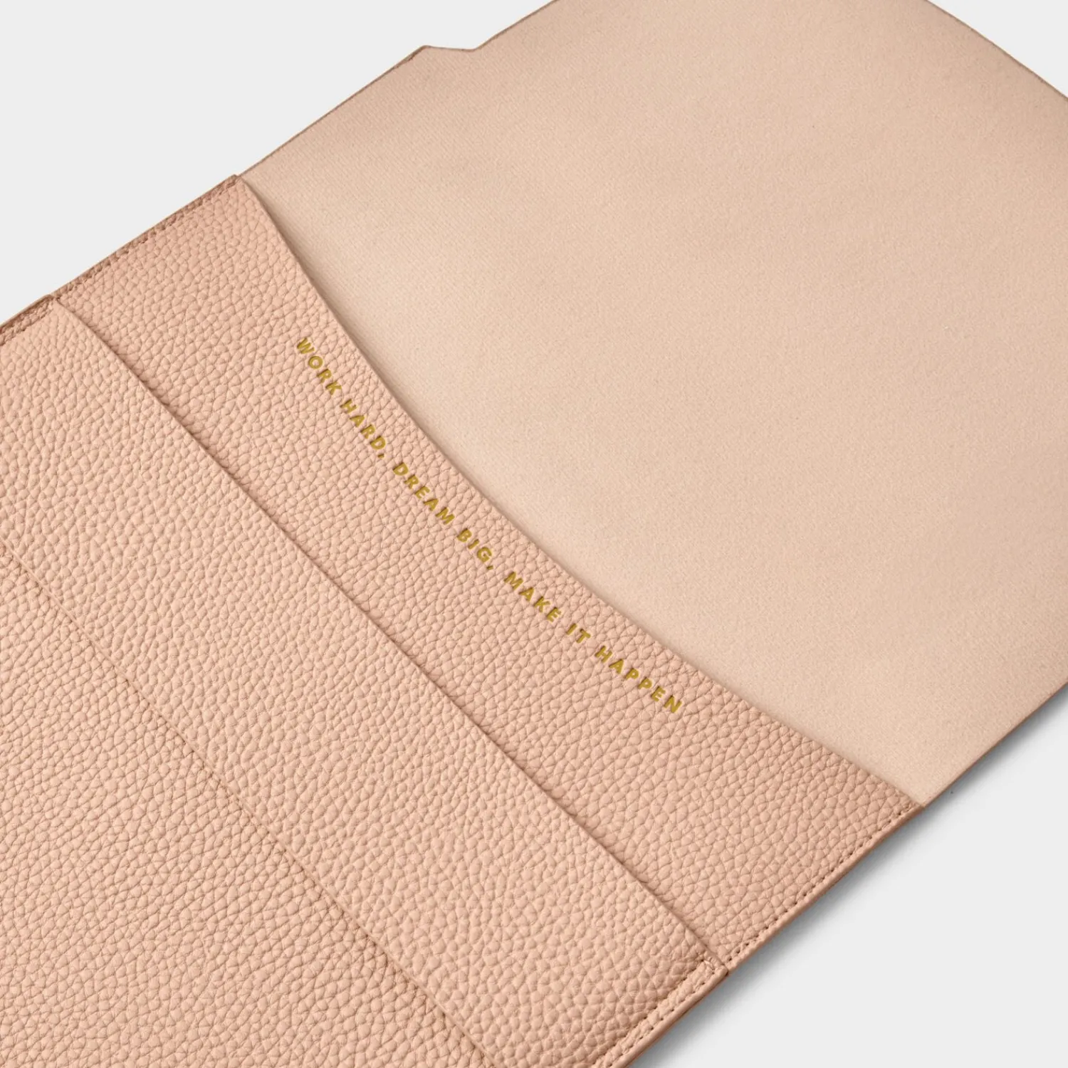 Katie Loxton Laptop Sleeve 'Dream Big, Work Hard, Make It Happen' Nude Pink Hot