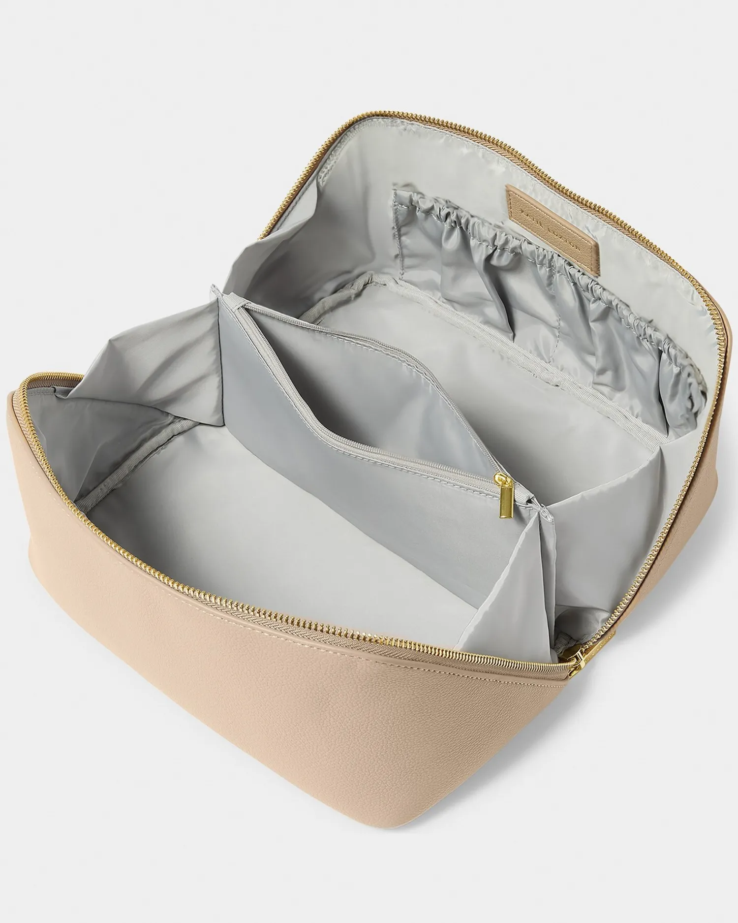 Katie Loxton Large Make Up & Wash Bag Light Taupe Outlet