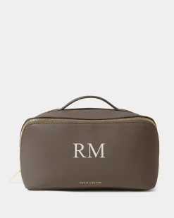 Katie Loxton Large Make Up & Wash Bag Mink