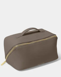 Katie Loxton Large Make Up & Wash Bag Mink