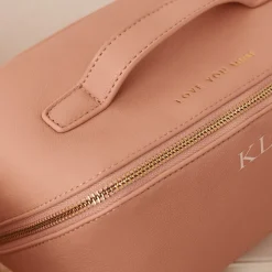 Katie Loxton Large Make Up And Wash Bag 'Love You Mum' Peony Blush New