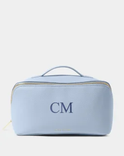 Katie Loxton Large Make Up And Wash Bag Blue Aura Best