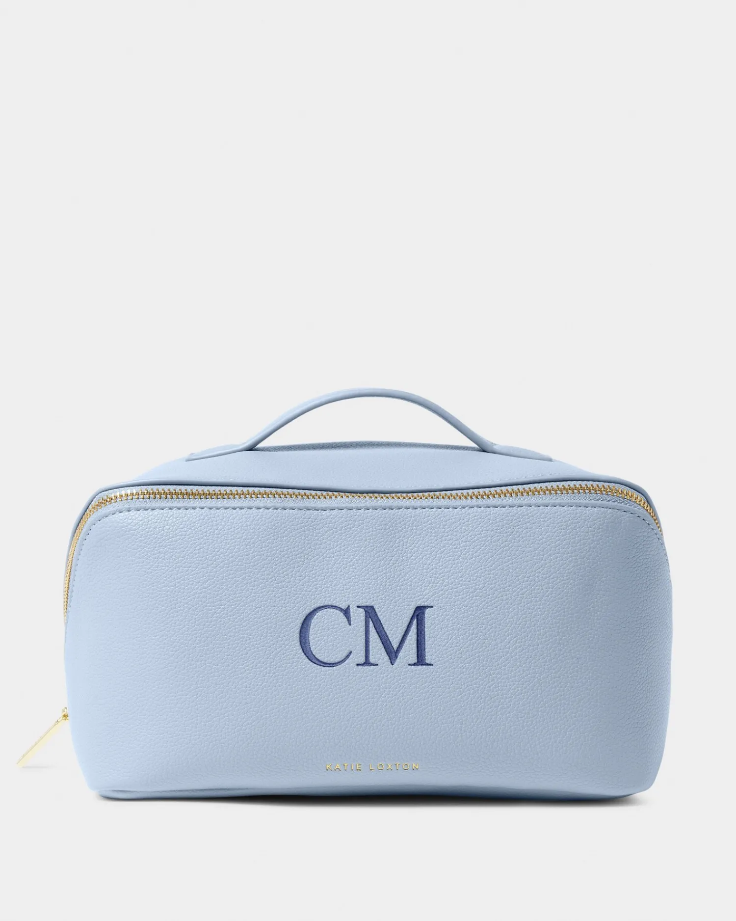 Katie Loxton Large Make Up And Wash Bag Blue Aura Best
